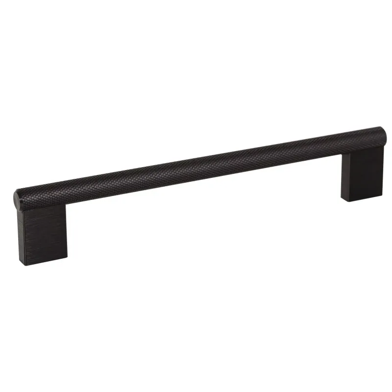 POIGNÉE GRAF MINI ALU NOIR MAT BROSSE