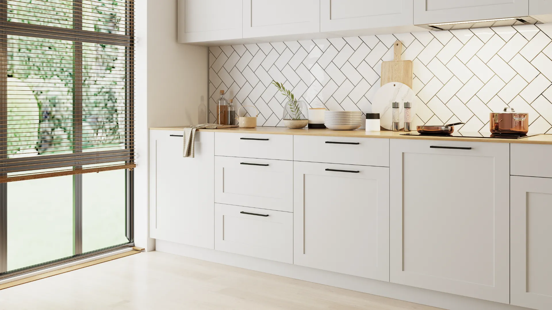 Réalisation de rénovation intérieure par Mobilak en Vendée.