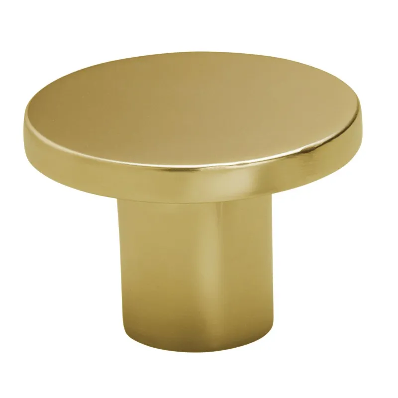 BOUTON 0168 COMO ZAMAK DORÉ BROSSE