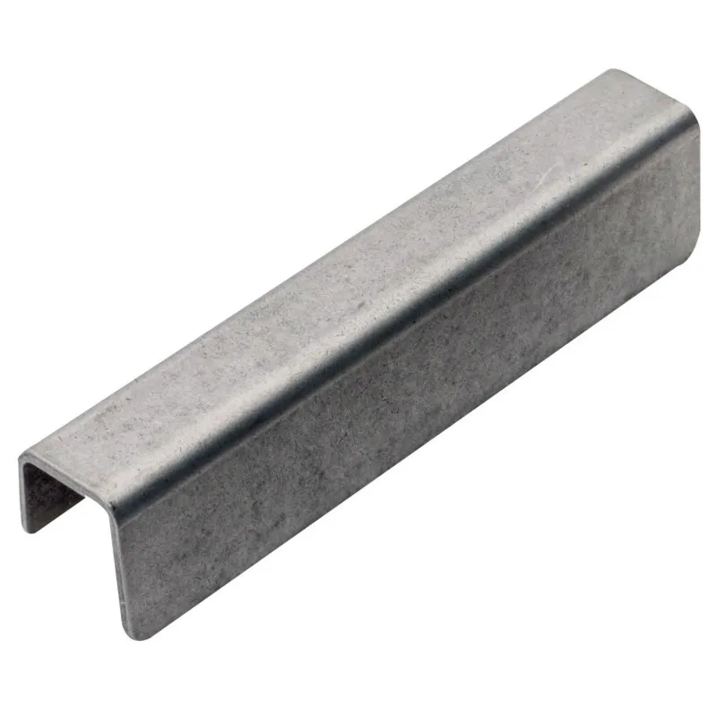 POIGNÉE COQUILLE LINEA ZAMAK VIEUX FER MAT