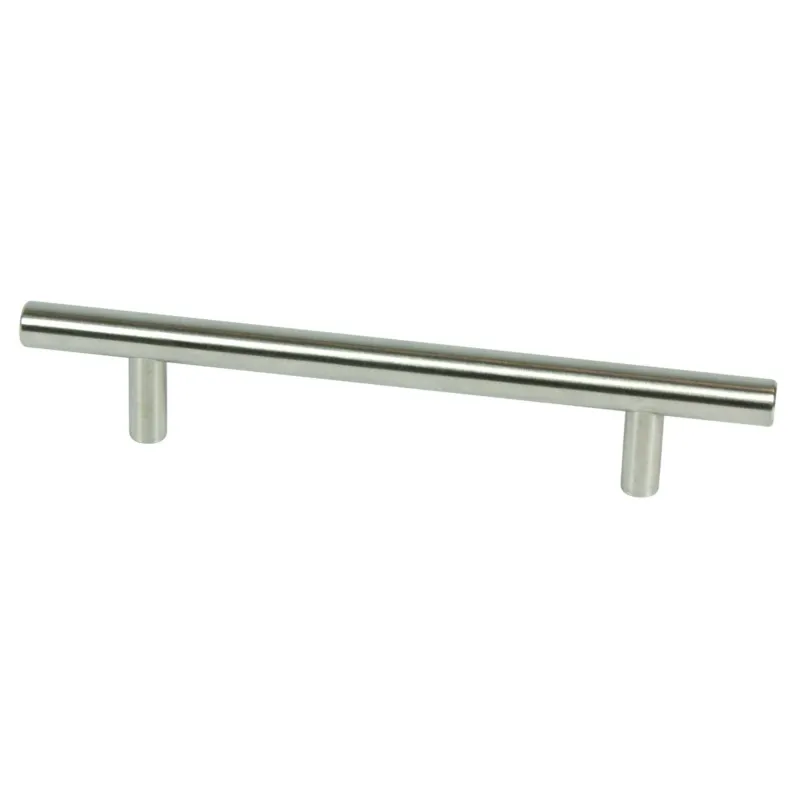 POIGNÉE BATON MARECHAL INOX BROSSE