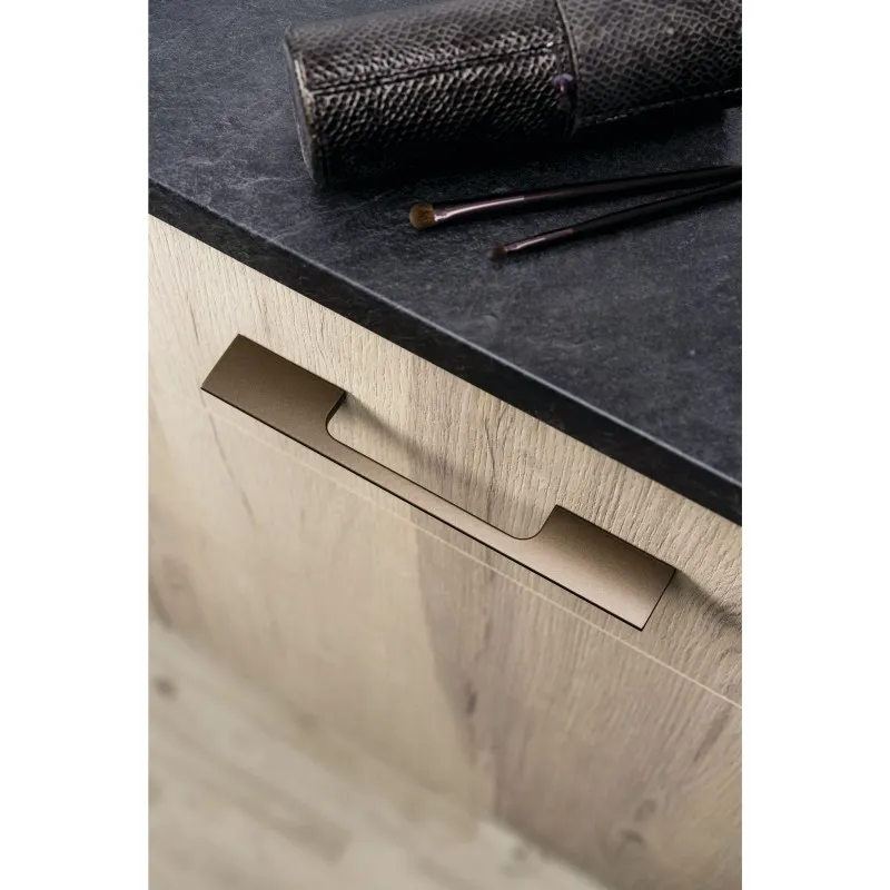 POIGNÉE PEAK ALU BRUN METAL